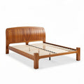 Houten bed met lattenbodem afmetingen 200 x 160 x 30cm bruin